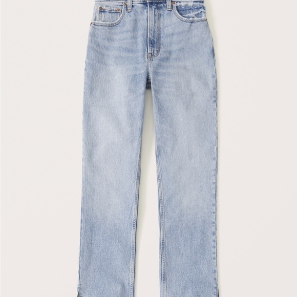 Ultra High Rise Slim Straight Jean - Picture 2 of 7